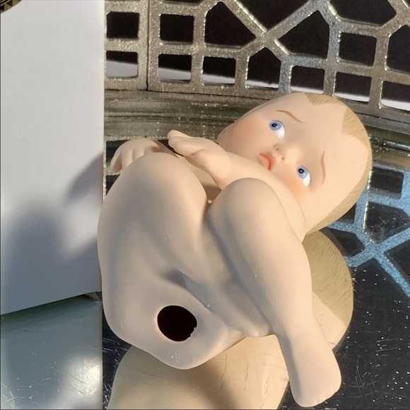 Pouting Sam Doll Hand Painted Porcelain Bisque Shackman Vintage NOS #N1 - Picture 7 of 8